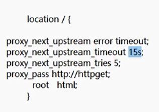 location 块里的三个 proxy_next_upstream 配置